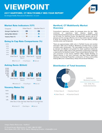 2017 Mid-Year Viewpoint Hartford Multifamily Report