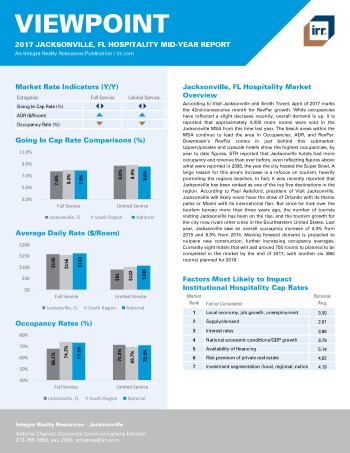 2017 Mid-Year Viewpoint Jacksonville Hospitality Report