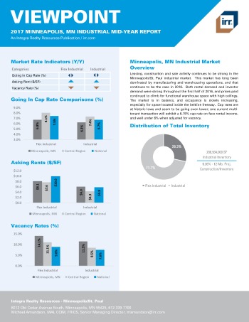 2017 Mid-Year Viewpoint Minneapolis Industrial Report