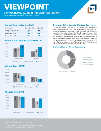 2017 Mid-Year Viewpoint Oakland Industrial Report
