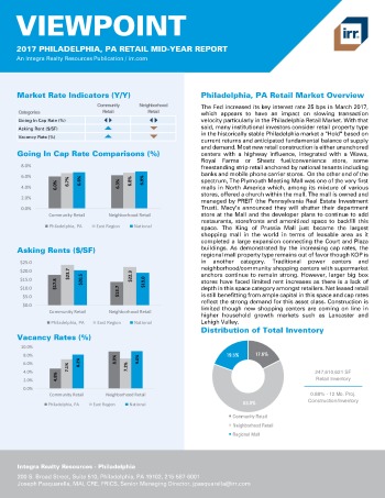 2017 Mid-Year Viewpoint Philadelphia Retail Report