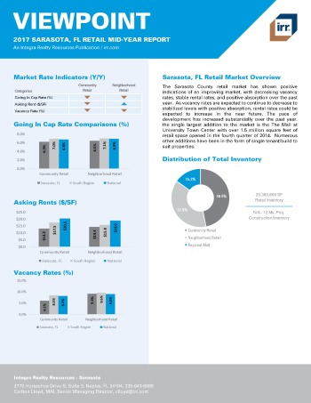 2017 Mid-Year Viewpoint Sarasota Retail Report