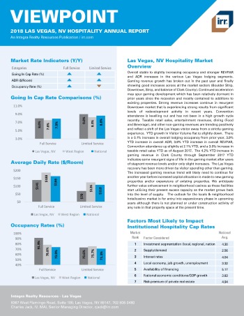 2018 Viewpoint Las Vegas Hospitality Report