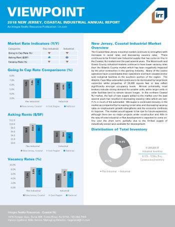 2018 Viewpoint New Jersey Coastal Industrial Report