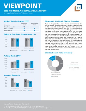 2018 Viewpoint Richmond Retail Report