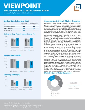 2018 Viewpoint Sacramento Retail Report