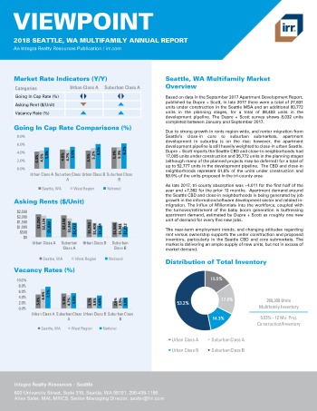 2018 Viewpoint Seattle Multifamily Report
