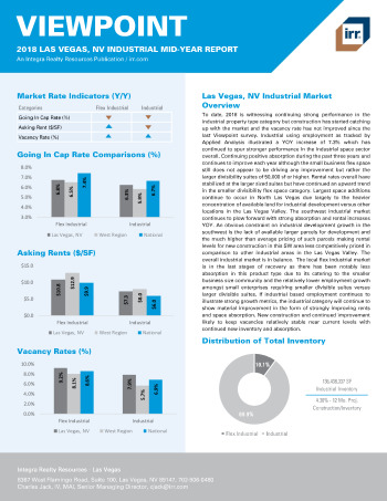 2018 Mid-Year Viewpoint Las Vegas, NV Industrial Report