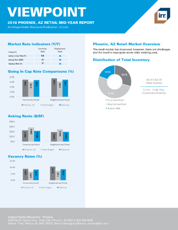 2018 Mid-Year Viewpoint Phoenix, AZ Retail Report