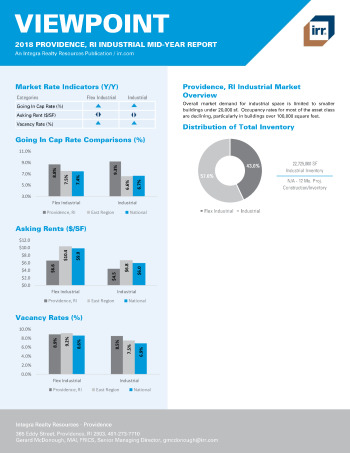 2018 Mid-Year Viewpoint Providence, RI Industrial Report