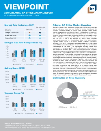 2019 Annual Viewpoint Atlanta Office Report