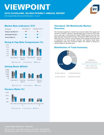 2019 Annual Viewpoint Cleveland Multifamily Report