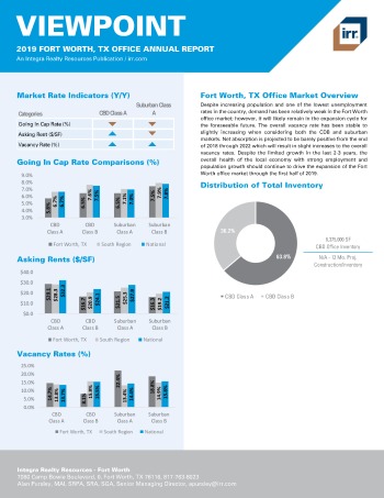 2019 Annual Viewpoint Fort Worth Office Report