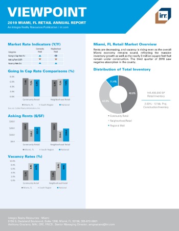2019 Annual Viewpoint Miami Retail Report