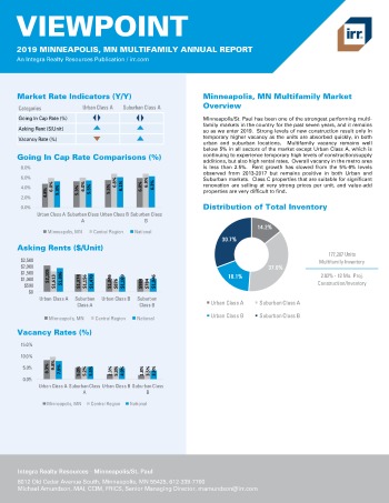 2019 Annual Viewpoint Minneapolis Multifamily Report