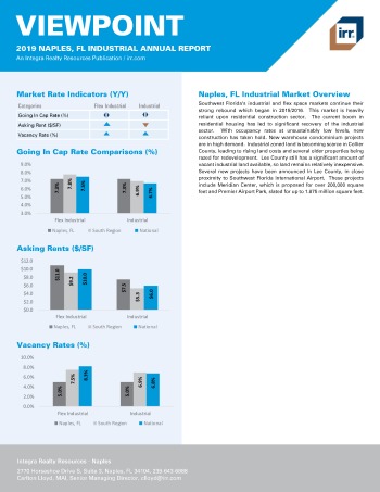 2019 Annual Viewpoint Naples Industrial Report