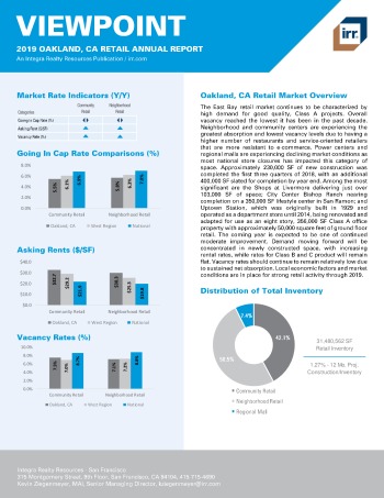2019 Annual Viewpoint Oakland Retail Report