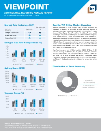 2019 Annual Viewpoint Seattle Office Report