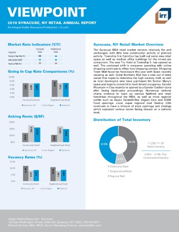 2019 Annual Viewpoint Syracuse Retail Report