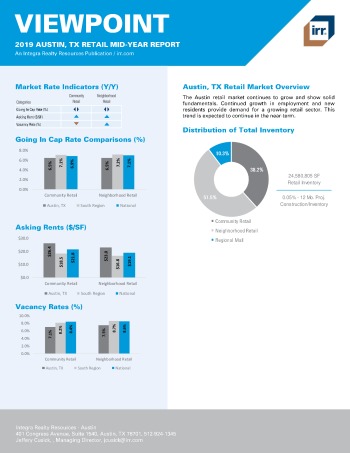 2019 Mid-Year Viewpoint Austin Retail Report