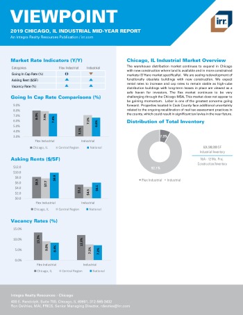 2019 Mid-Year Viewpoint Chicago Industrial Report