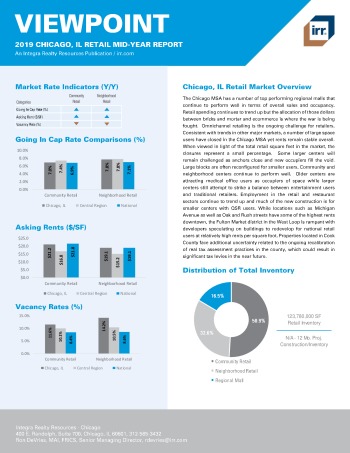 2019 Mid-Year Viewpoint Chicago Retail Report