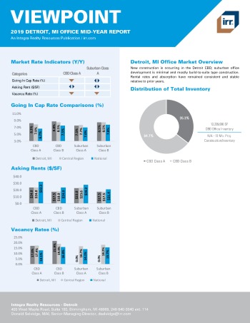 2019 Mid-Year Viewpoint Detroit Office Report