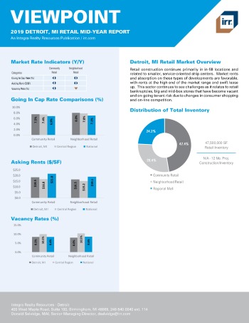 2019 Mid-Year Viewpoint Detroit Retail Report