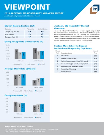 2019 Mid-Year Viewpoint Jackson Hospitality Report