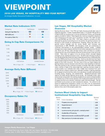 2019 Mid-Year Viewpoint Las Vegas Hospitality Report