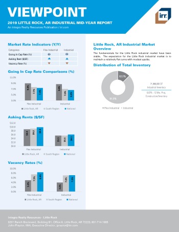 2019 Mid-Year Viewpoint Little Rock Industrial Report