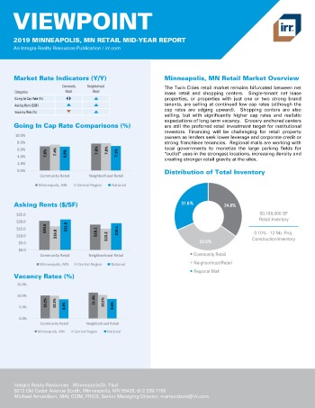 2019 Mid-Year Viewpoint Minneapolis Retail Report