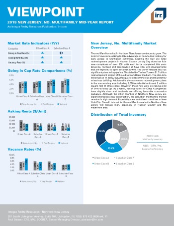 2019 Mid-Year Viewpoint New Jersey Northern Multifamily Report