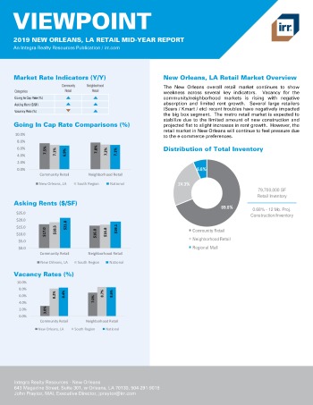 2019 Mid-Year Viewpoint New Orleans Retail Report