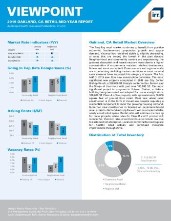2019 Mid-Year Viewpoint Oakland Retail Report