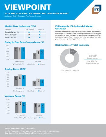 2019 Mid-Year Viewpoint Philadelphia Industrial Report
