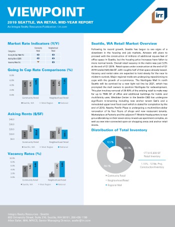2019 Mid-Year Viewpoint Seattle Retail Report