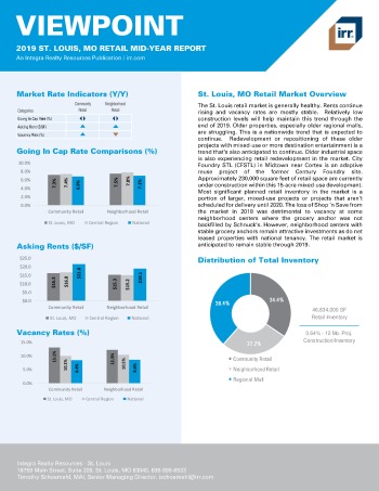 2019 Mid-Year Viewpoint St. Louis Retail Report