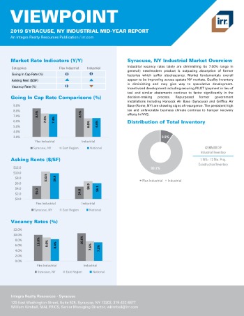 2019 Mid-Year Viewpoint Syracuse Industrial Report
