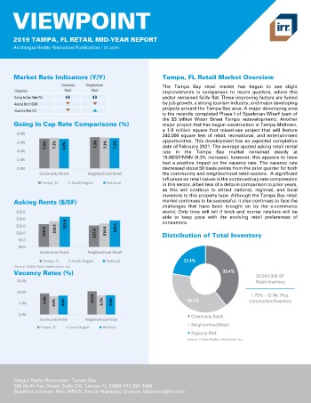 2019 Mid-Year Viewpoint Tampa Retail Report