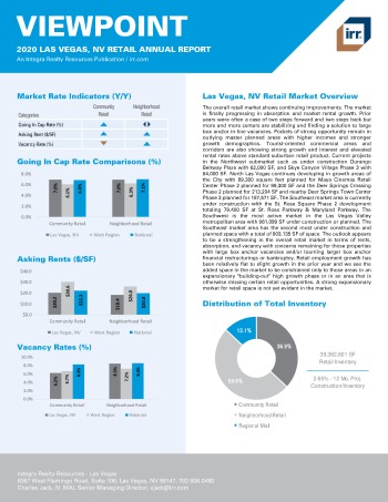 2020 Annual Viewpoint Las Vegas Retail Report