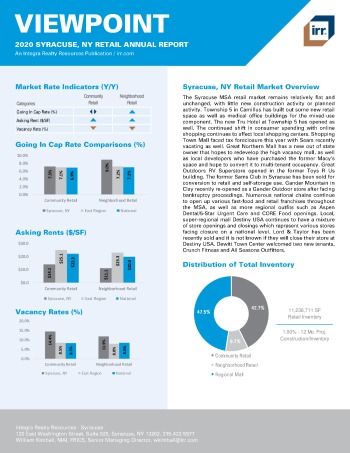 2020 Annual Viewpoint Syracuse Retail Report