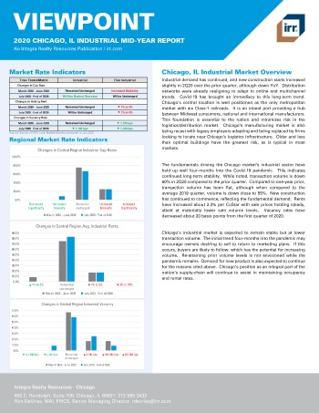 2020 Mid-Year Viewpoint Chicago, IL Industrial Report