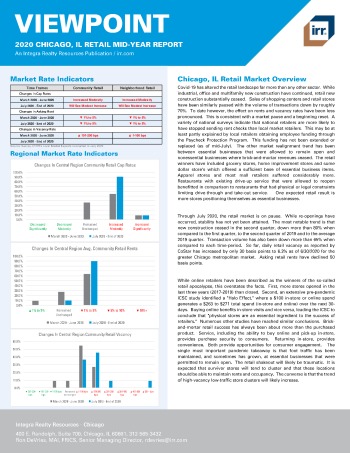 2020 Mid-Year Viewpoint Chicago, IL Retail Report