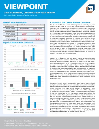 2020 Mid-Year Viewpoint Columbus, OH Office Report