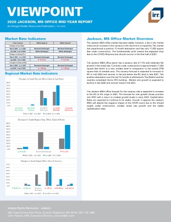 2020 Mid-Year Viewpoint Jackson, MS Office Report