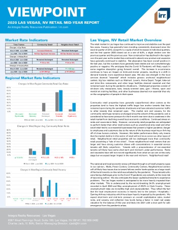 2020 Mid-Year Viewpoint Las Vegas, NV Retail Report
