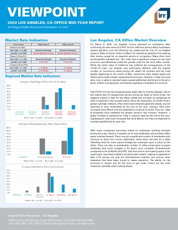 2020 Mid-Year Viewpoint Los Angeles, CA Office Report