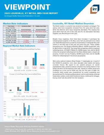 2020 Mid-Year Viewpoint Louisville, KY Retail Report