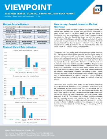 2020 Mid-Year Viewpoint New Jersey, Coastal Industrial Report